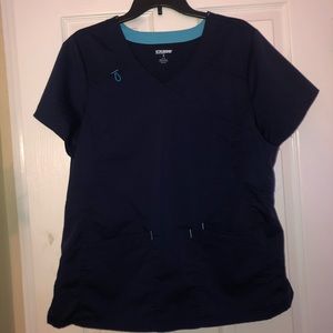 Scrub star scrub top